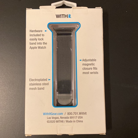 Stainless Steel Apple Watch Band - Picture 2 of 2